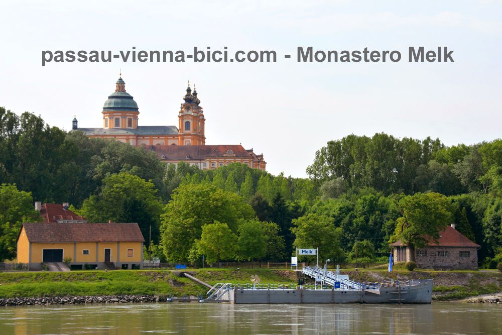 Giro in bicicletta Passavia-Vienna - Monastero Melk
