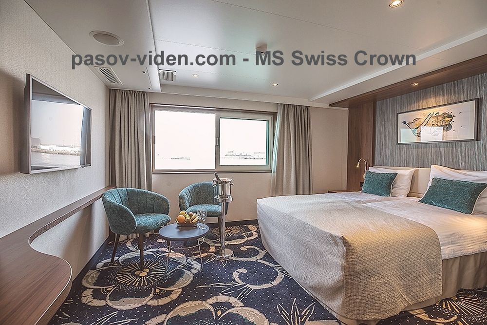MS Swiss Crown - suite stredni paluba