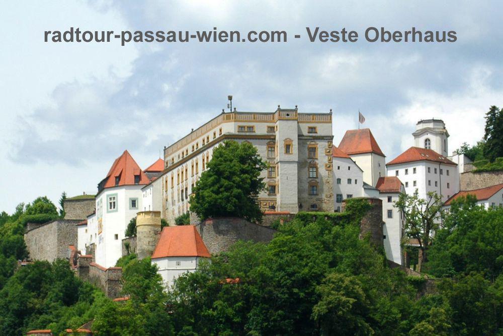 Ruta en bicicleta de Passau a Viena - Alcazaba Oberhaus