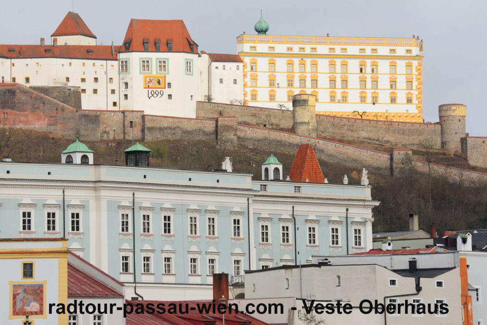 Radtour Passau-Wien - Veste Oberhaus