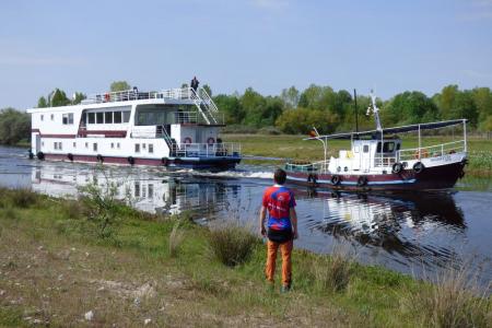 Met fiets & schip in de Donaudelta